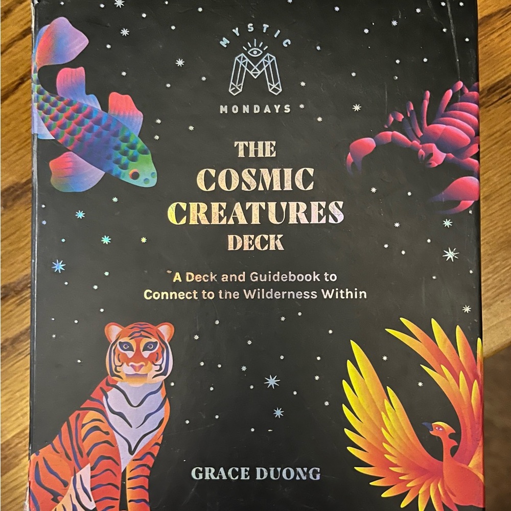 Cosmic Creatures Oracle Deck by Mystic Mondays Grace Duong•EUC